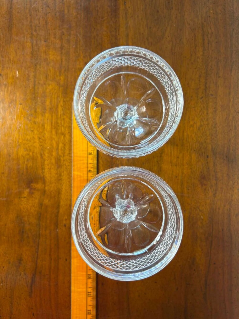 Riekes-Crisa lead crystal champagne coupes - Picture 10 of 10